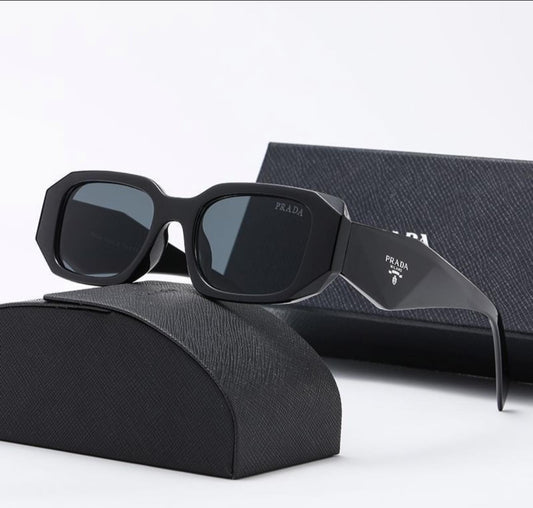 Black Pr@da Inspired Sunnies