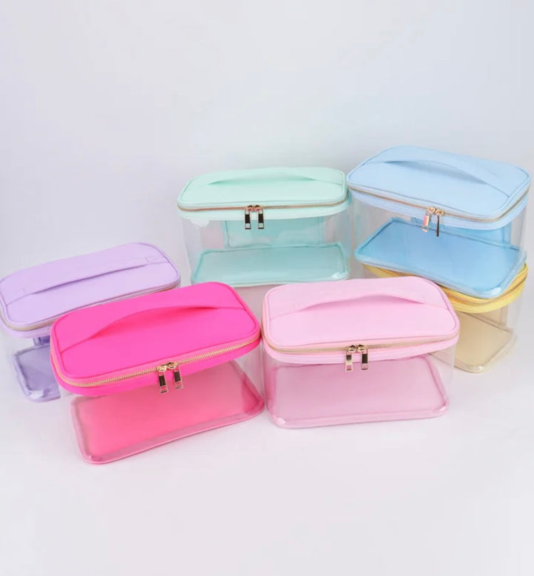 Clear Large Cosmetic Bags