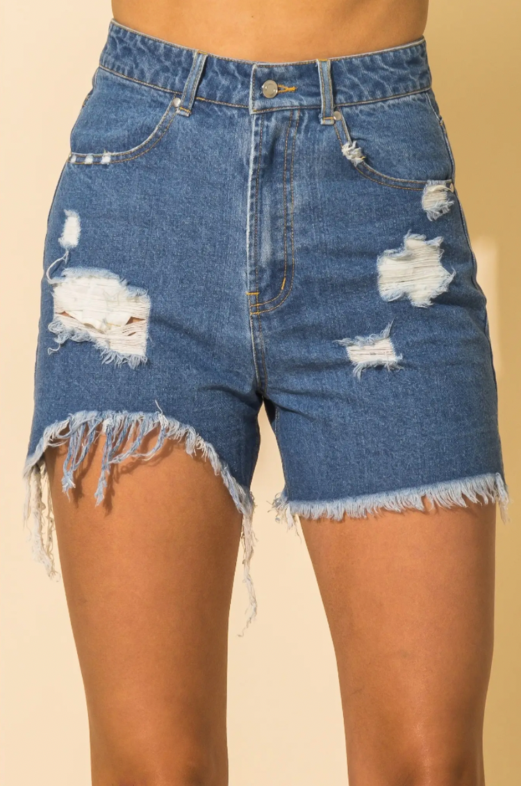 Drift Away High Rise Shorts