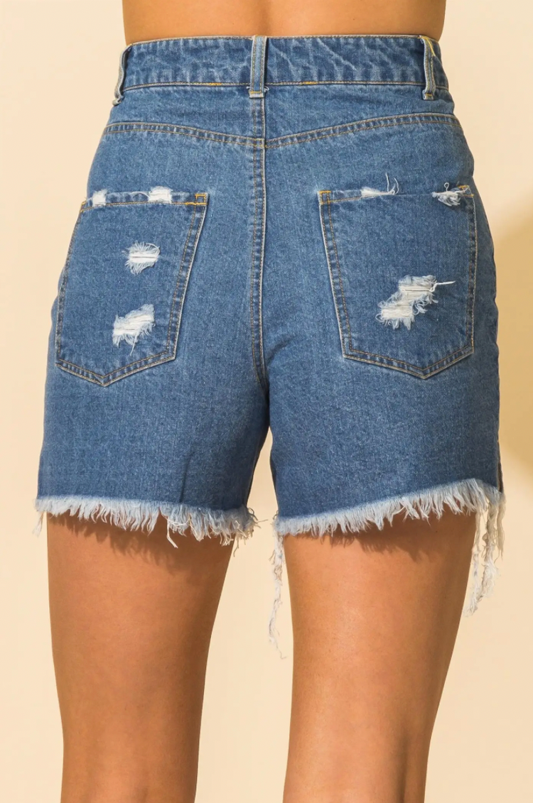 Drift Away High Rise Shorts