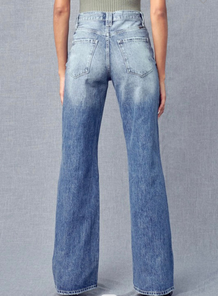 Kancan Nineties Flare Relaxed Jeans